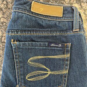 7 for all Mankind low-rise jeans